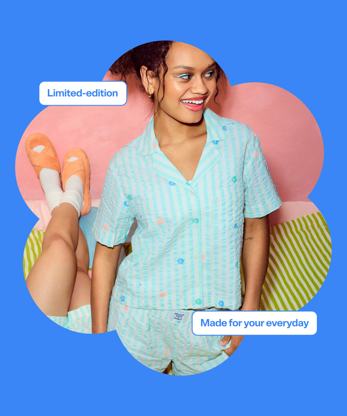 AE x Bubble PJ Set